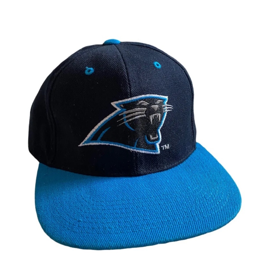 Vintage 90s Carolina Panthers Hat Strapback NFL